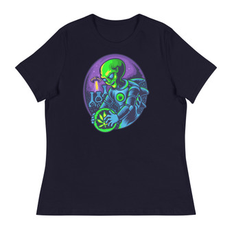 Alien Research Women's Relaxed T-Shirt - Bella + Canvas 6400 