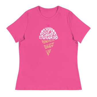 Ice Cream Women's Relaxed T-Shirt - Bella + Canvas 6400 