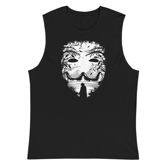 The Mask Unisex Muscle Shirt - Bella + Canvas 3483 