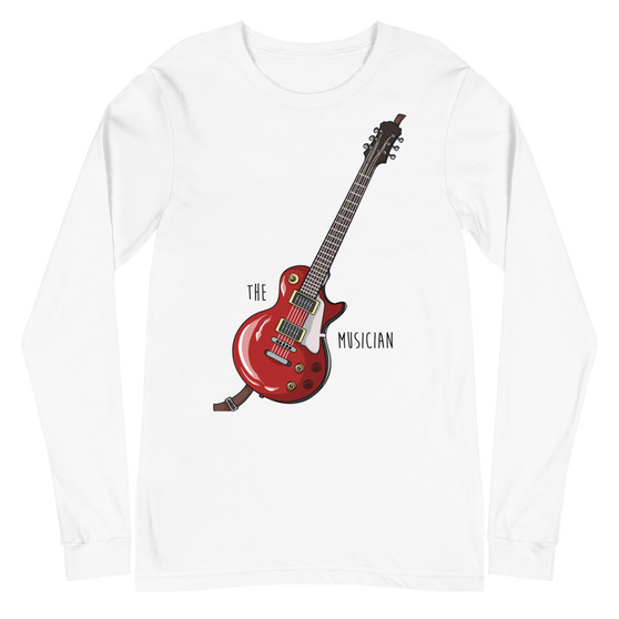 The Musician Unisex Long Sleeve Tee - Bella + Canvas 3501 