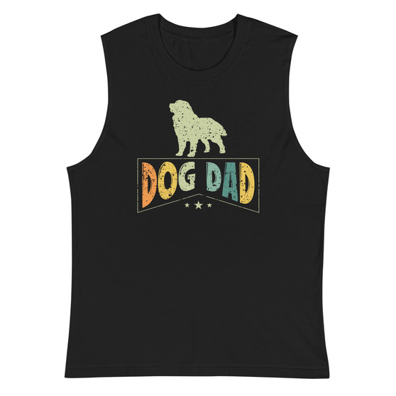 Dog Dad Unisex Muscle Shirt - Bella + Canvas 3483