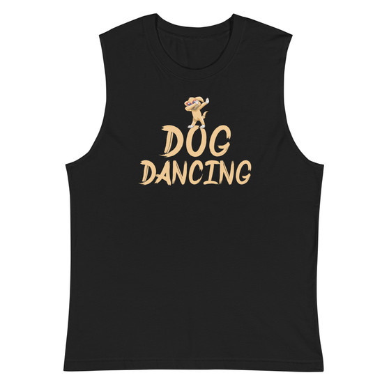 Dog Dancing Unisex Muscle Shirt - Bella + Canvas 3483 