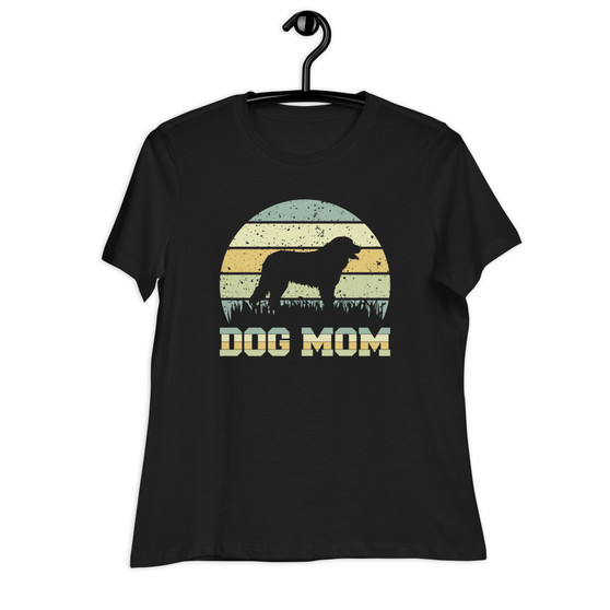 Dog Mom Women's Relaxed T-Shirt - Bella + Canvas 6400 
