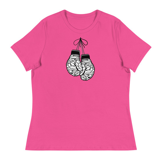 Brain Gloves Women's Relaxed T-Shirt - Bella + Canvas 6400 