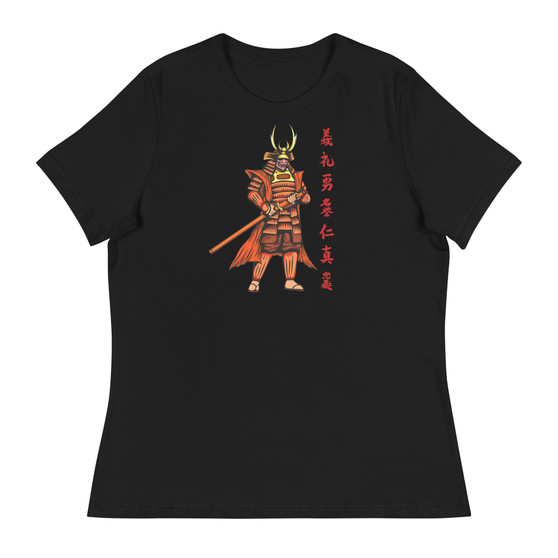 Samurai 2 Women's Relaxed T-Shirt - Bella + Canvas 6400 