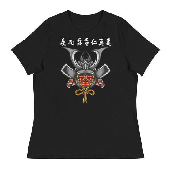 Samurai 5  Women's Relaxed T-Shirt - Bella + Canvas 6400