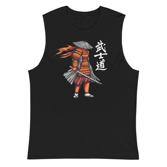 Samurai 6  Unisex Muscle Shirt - Bella + Canvas 3483