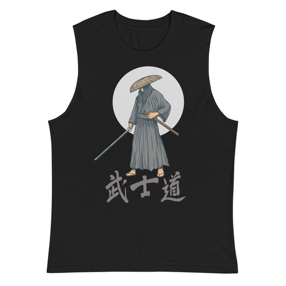 Samurai 9 Unisex Muscle Shirt - Bella + Canvas 3483 