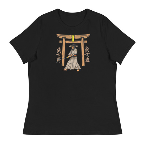 Samurai 10 Women's Relaxed T-Shirt - Bella + Canvas 6400 