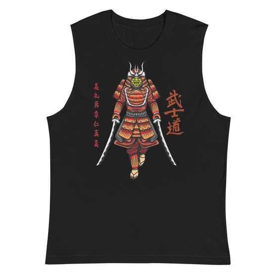 Samurai 11 Unisex Muscle Shirt - Bella + Canvas 3483 