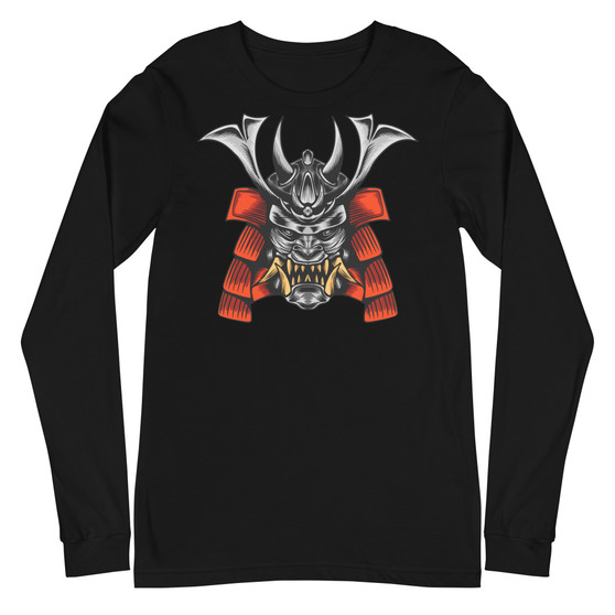 Samurai 15 Unisex Long Sleeve Tee - Bella + Canvas 3501 