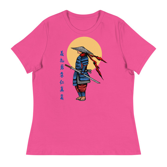 Samurai 23 Women's Relaxed T-Shirt - Bella + Canvas 6400 