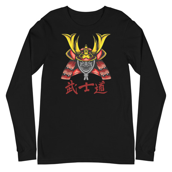 Samurai 24 Unisex Long Sleeve Tee - Bella + Canvas 3501 