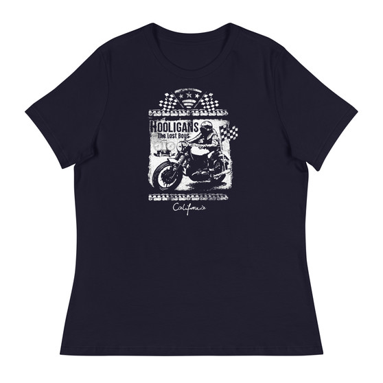 Navy The Lost Boys Women's Relaxed T-Shirt - Bella + Canvas 6400