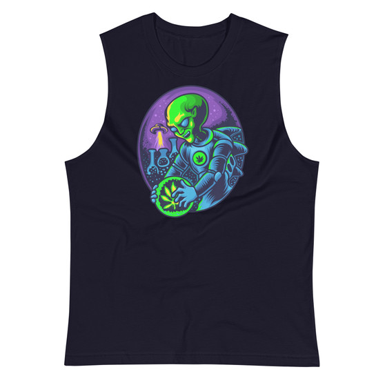 Alien Research Unisex Muscle Shirt - Bella + Canvas 3483