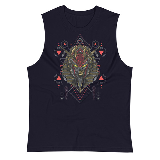 Anubis Egyptian God of the Dead Unisex Muscle Shirt - Bella + Canvas 3483 