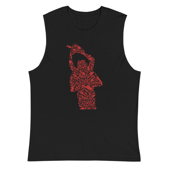 Chainsaw Unisex Muscle Shirt - Bella + Canvas 3483 