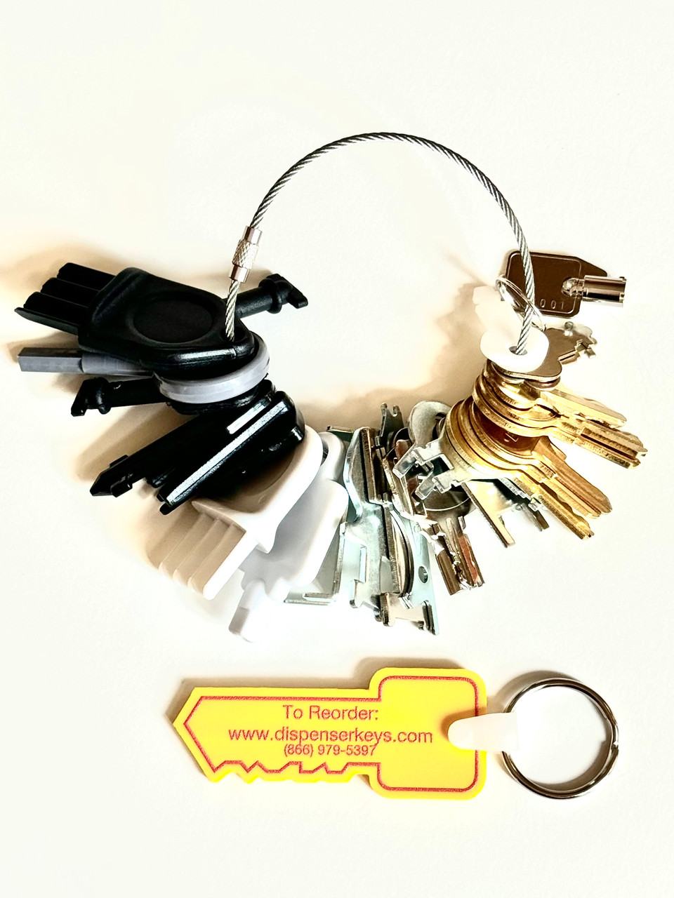 Master Dispenser Key Ring Sets (1-Set) - Buy Online!