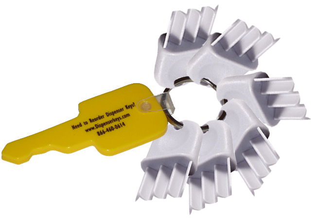 Kimberly Clark Dispenser Key – Universal Fit – New