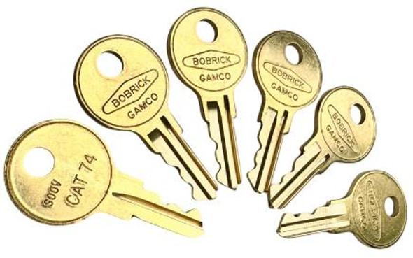 Bobrick 'Cat 74' Dispenser Key (6-Pack) Bobrick 'Cat 74' Dispenser Key (6-Pack)
