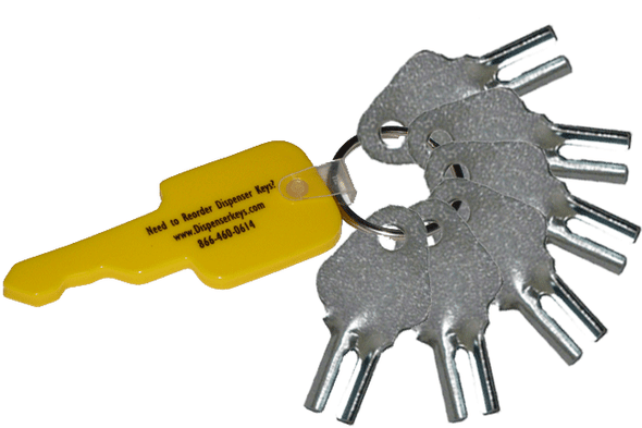 Baywest '1200' Dispenser Key (6-Pack)