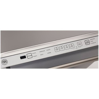 Bertazzoni - 24" Top Control Built-In Dishwasher with Stainless Steel Tub - Stainless Steel