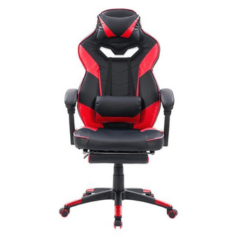 CorLiving - Doom Gaming Chair - Black and Red