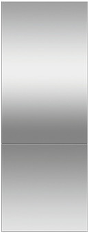 Fisher & Paykel - 30 In. Door Panel for Right Hinge Bottom Mount Refrigerator - Stainless Steel