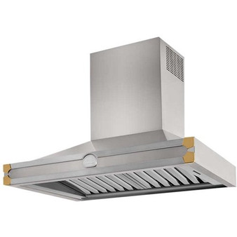 La Cornue - CornuFé 35" Externally Vented Range Hood - Stainless Steel