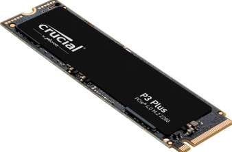 Crucial - P3 Plus 1TB Internal SSD PCIe Gen 4 x4  NVMe