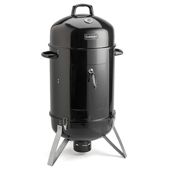 Cuisinart - Vertical 18" Charcoal Smoker - black