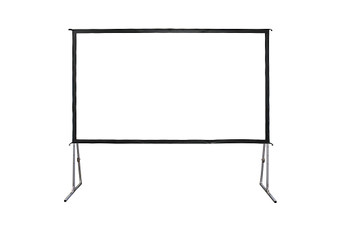 Elite Screens - Yardmaster 75" Outdoor Self Standing Projector Screen - Silver