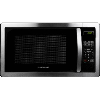 Farberware - Classic 1.1 Cu. Ft. Countertop Microwave Oven