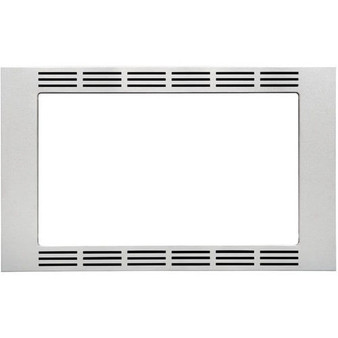 Panasonic - 27" Trim Kit for Select Microwaves - Stainless Steel