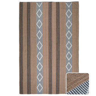 Simpli Home - Hart 6 x 9 Area Rug - Taupe,Black