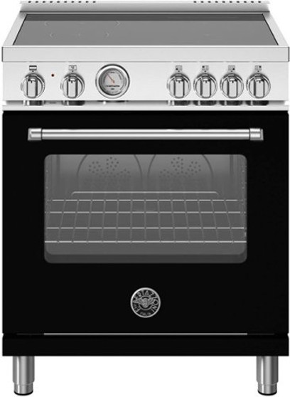 Bertazzoni - 30" Master Series range - Electric oven - 4 induction zones - Matte Black