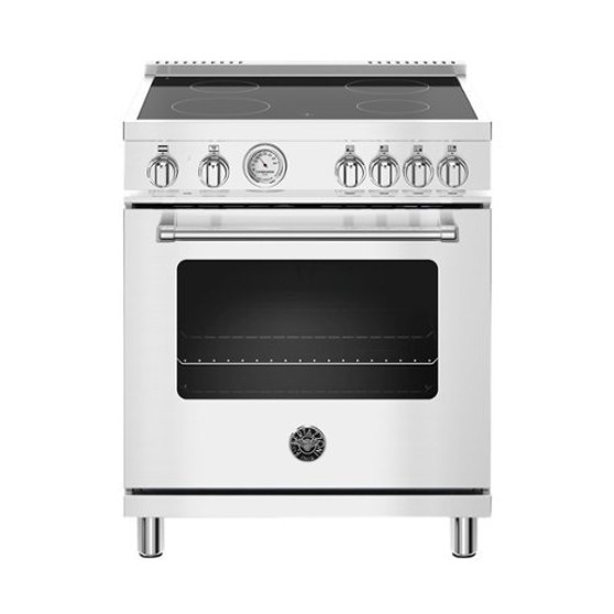 Bertazzoni - Master Series 4.7 Cu. Ft. Freestanding Electric Convection Range - Stainless Steel