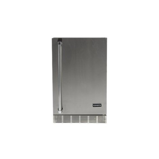 Coyote - 4.1 Cu. Ft. Mini Fridge - Stainless Steel