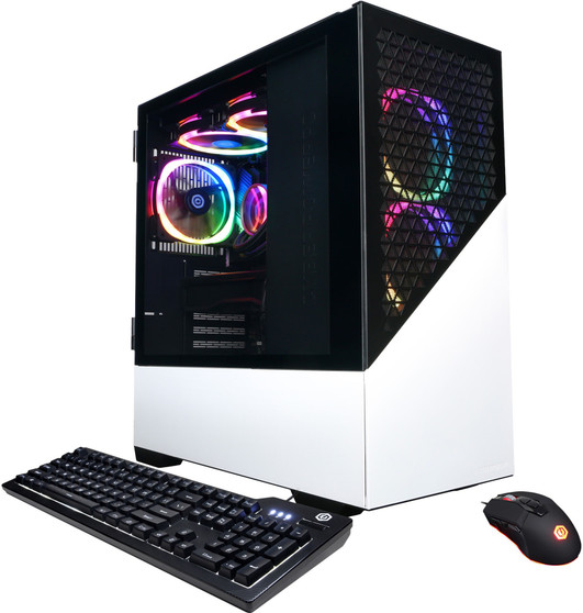 CyberPowerPC - Gamer Supreme Gaming Desktop - AMD Ryzen 9 7900X - 16GB Memory - AMD Radeon RX 7900 GRE 16GB - 2TB SSD - Black