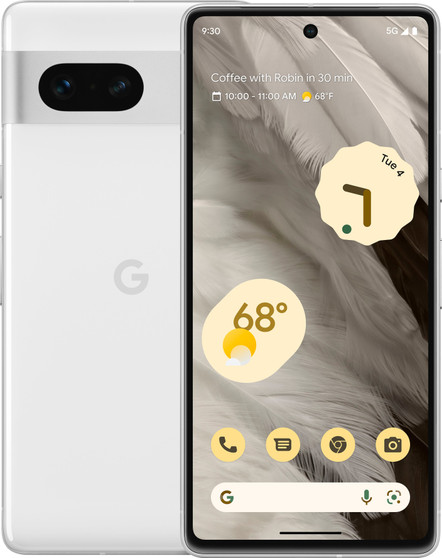 Google - Pixel 7 128GB (Unlocked) - Snow