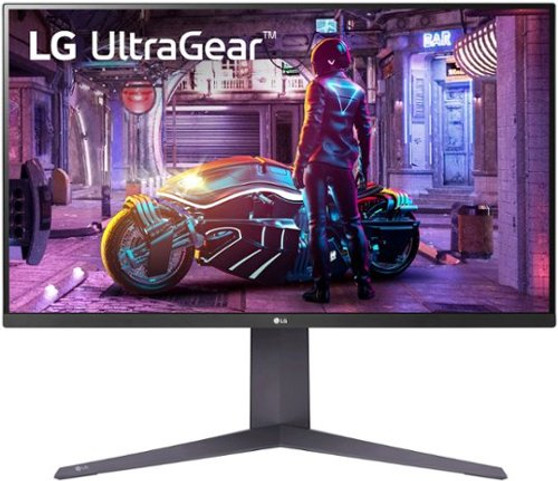 LG - UltraGear 32" LED UHD 1-ms FreeSync Monitor with HDR 10 (DisplayPort, HDMI, USB) - Black