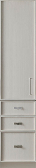 Monogram - 8.3 Cu. Ft. Upright Wi-Fi Column Freezer - Custom Panel Ready