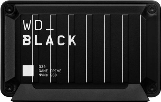 WD - D30 1TB Game Drive for PlayStation and Xbox External USB Type-C Portable SSD - Black