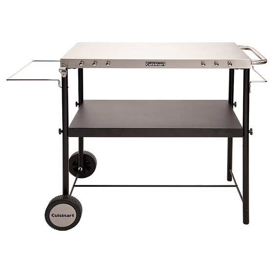 Cuisinart - Outdoor BBQ Prep Cart - Stainless Steel