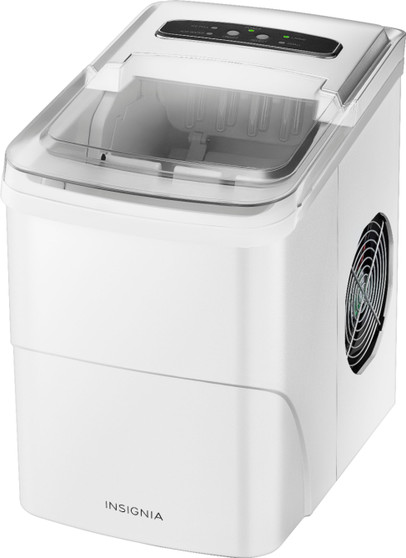 Insignia™ - Portable Ice Maker with Auto Shut-Off - White