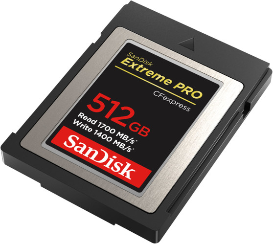 SanDisk - 512GB Extreme PRO CFexpress Memory Card