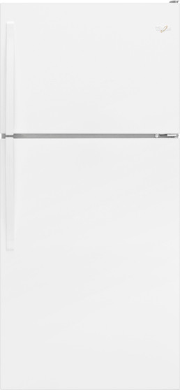 Whirlpool - 18.3 Cu. Ft. Top-Freezer Refrigerator - White