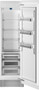 Bertazzoni - 13.0 cu ft Built-in Refrigerator Column with Interior TFT touch & Scroll Interface - Stainless Steel