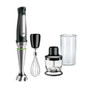 Braun - MultiQuick Immersion Hand Blender + 1.5-Cup Food Processor, Whisk, Beaker, MQ7025 - Black