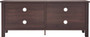 Click Decor - Stand for Most Flat-Panel TVs up to 60" - Dark Walnut